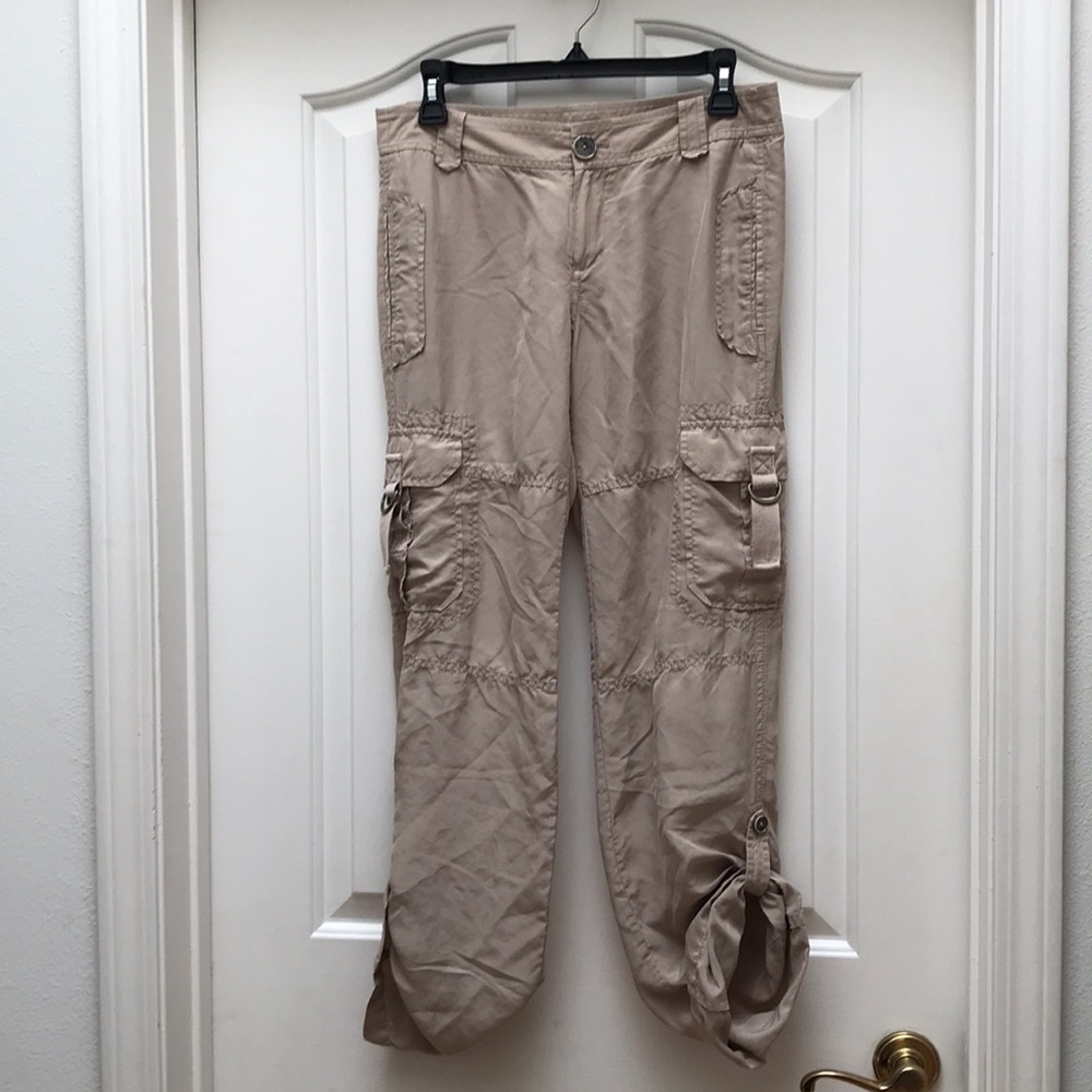 Banana Republic Heritage Women's Beige Cargo style pants 6